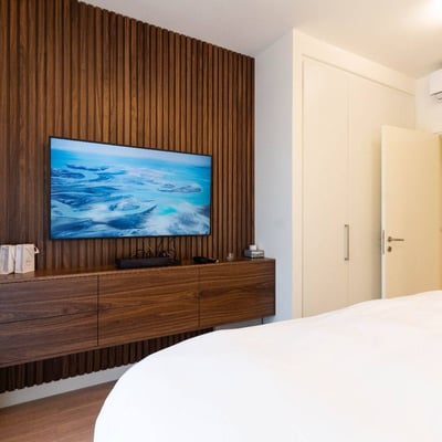 Аренда светлой 2-комнатной квартиры, 55 м², ЖК BW Aqua, Белград, Сербия